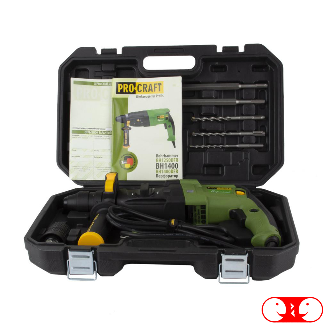 Перфоратор ProCraft BH-1400 DFR