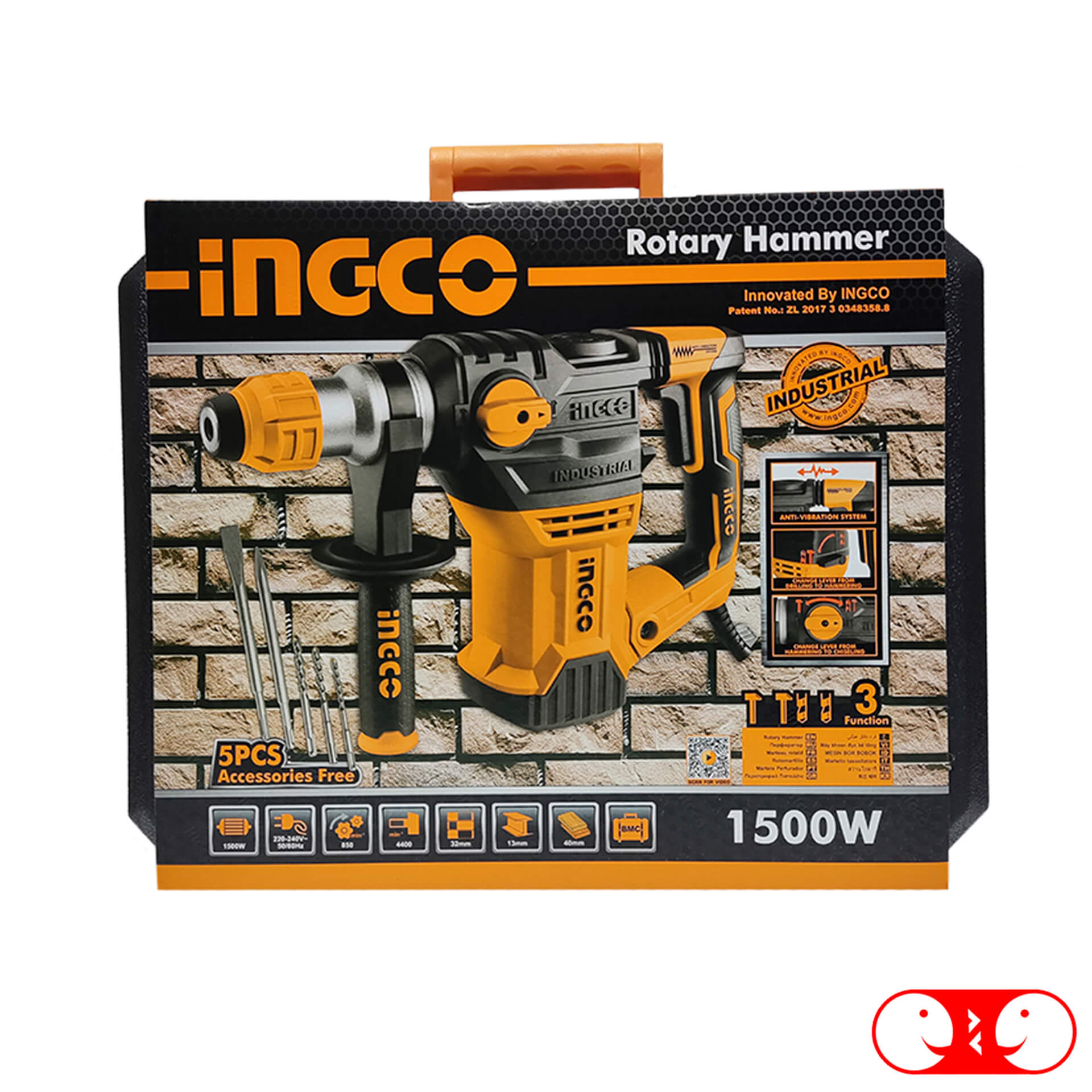 Перфоратор INGCO RH150028 