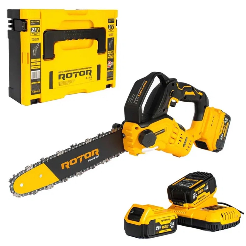Цепная пила аккумуляторная Rotor RCS12