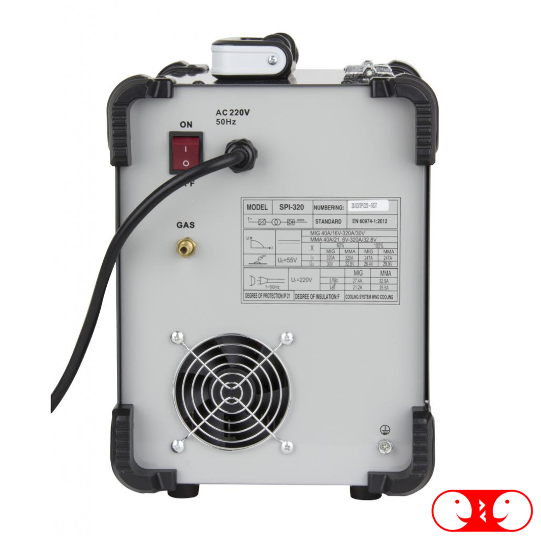 Инверторный сварочный полуавтомат Procraft industrial SPI320