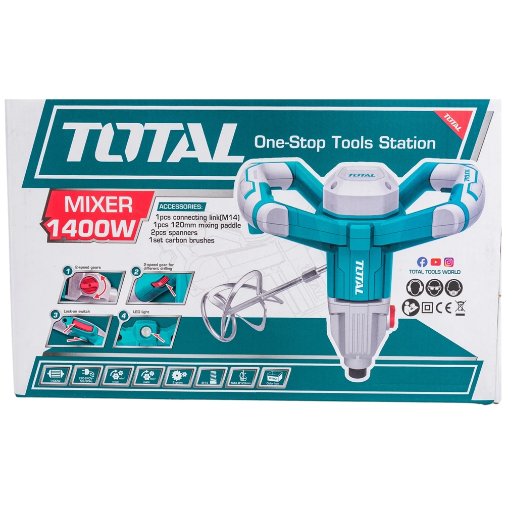 Строительный миксер Total TD614006