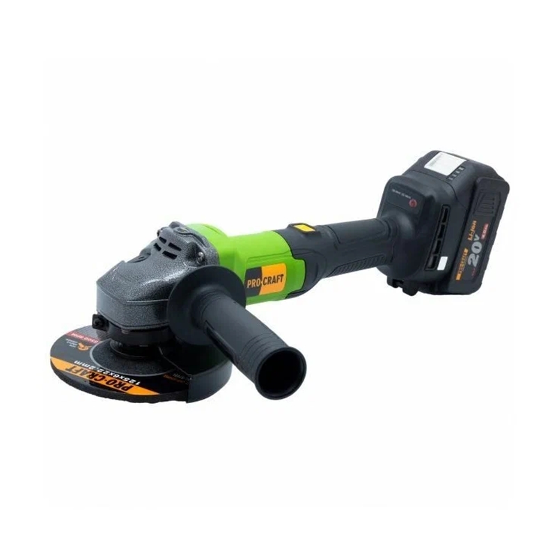 Аккумуляторная угловая шлифмашина ProCraft PGА20