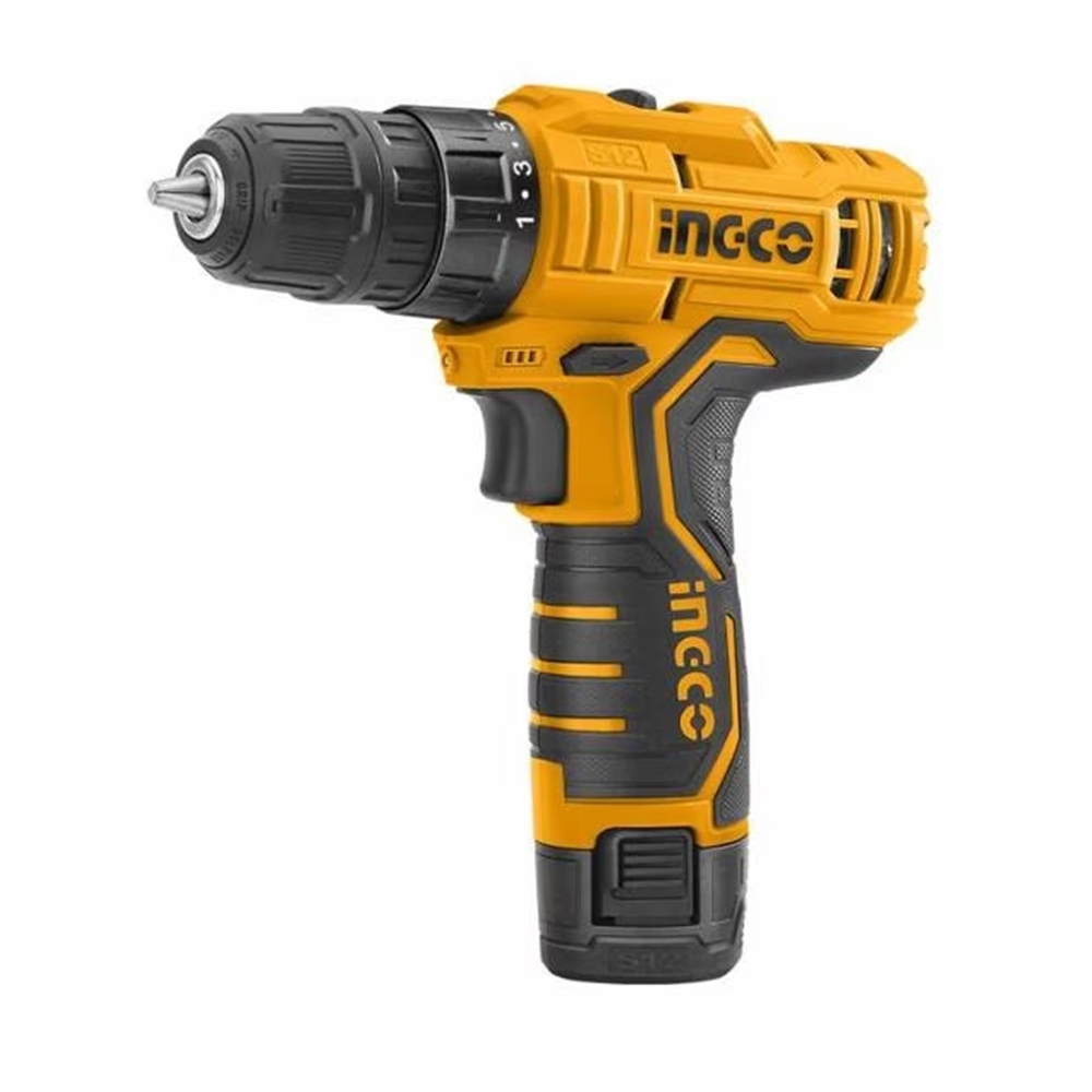 Шуруповёрт аккумуляторный INGCO CDLI12208 12V/2*1.5A