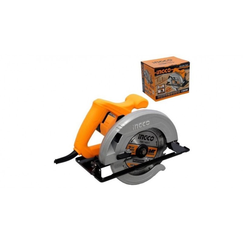 Пила циркулярная INGCO 1400W CS18538