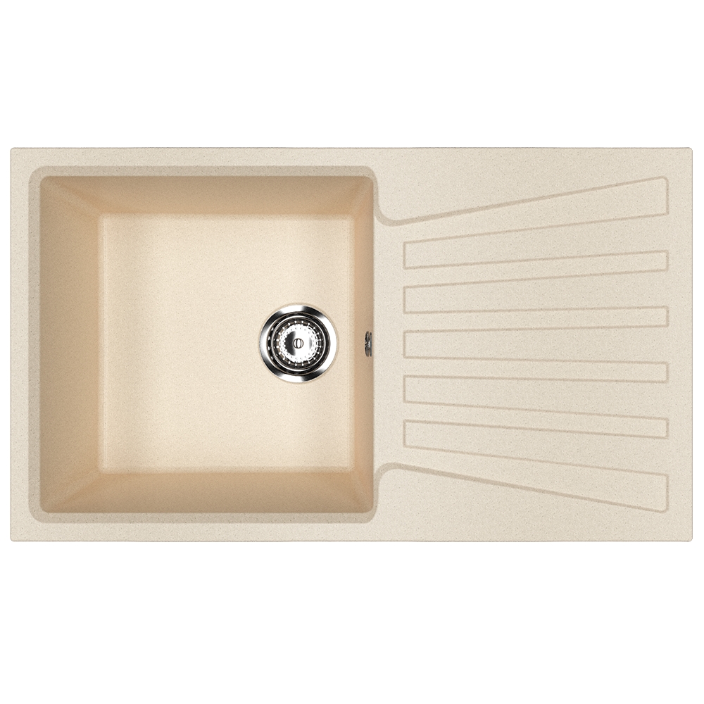 Кухонная мойка ULGRAN U-703 Бежевый