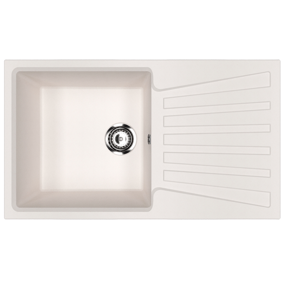 Кухонная мойка ULGRAN U-703 Белый