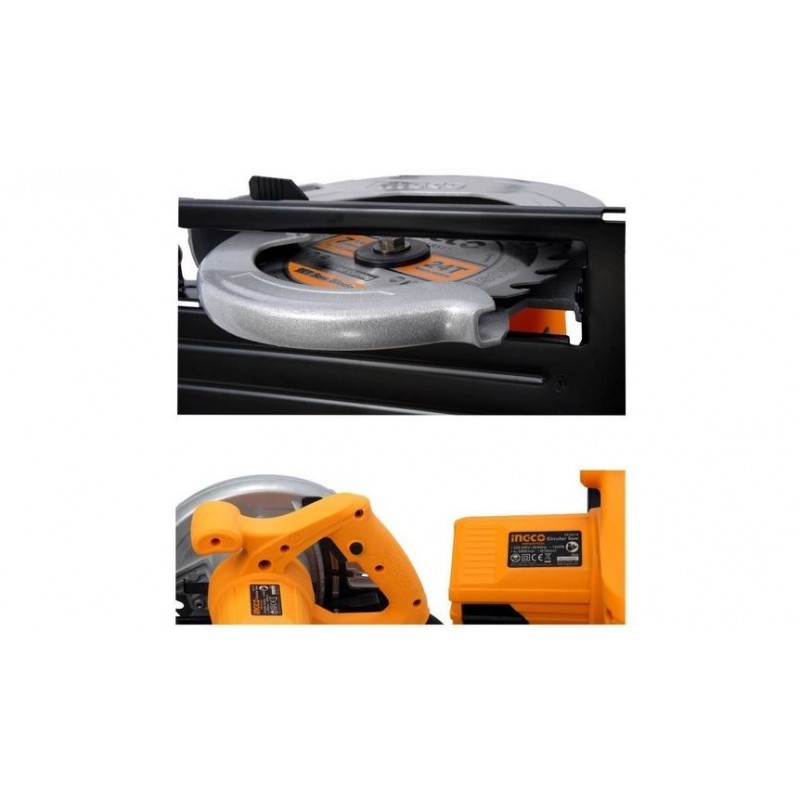 Пила циркулярная INGCO 1400W CS18538
