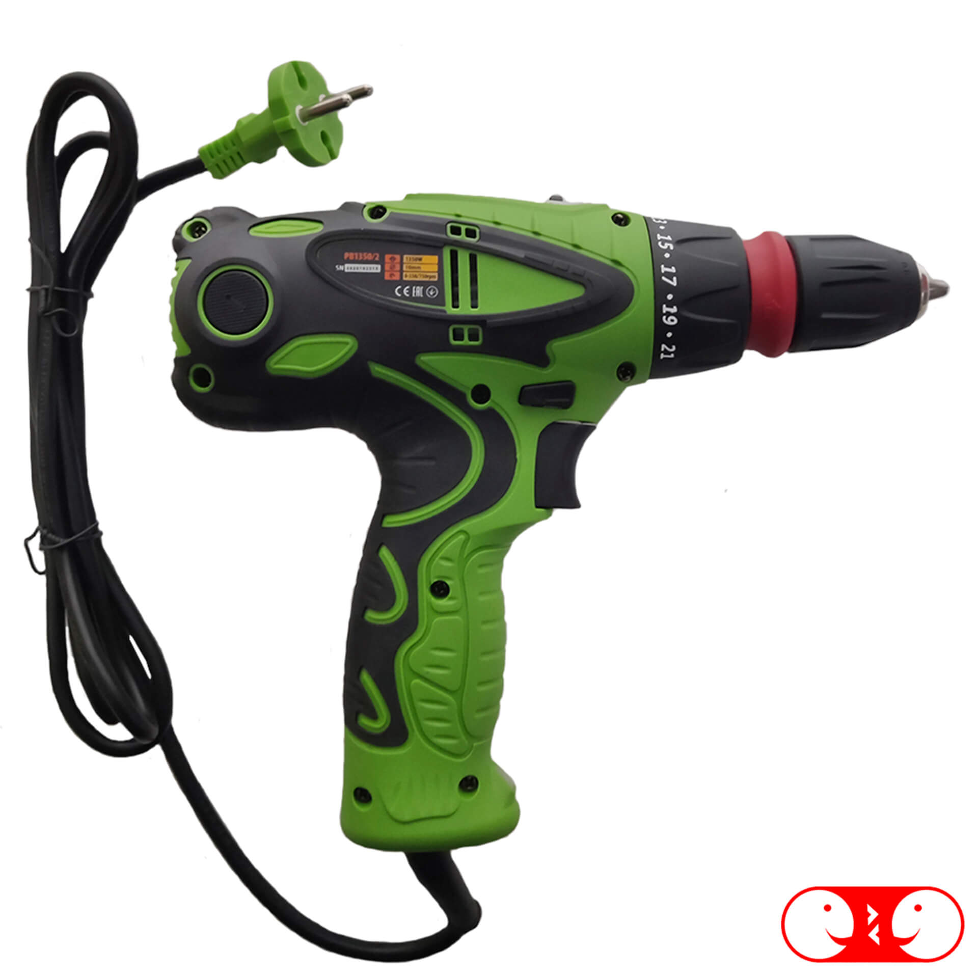 Шуруповерт сетевой Procraft PB1350/2DFR