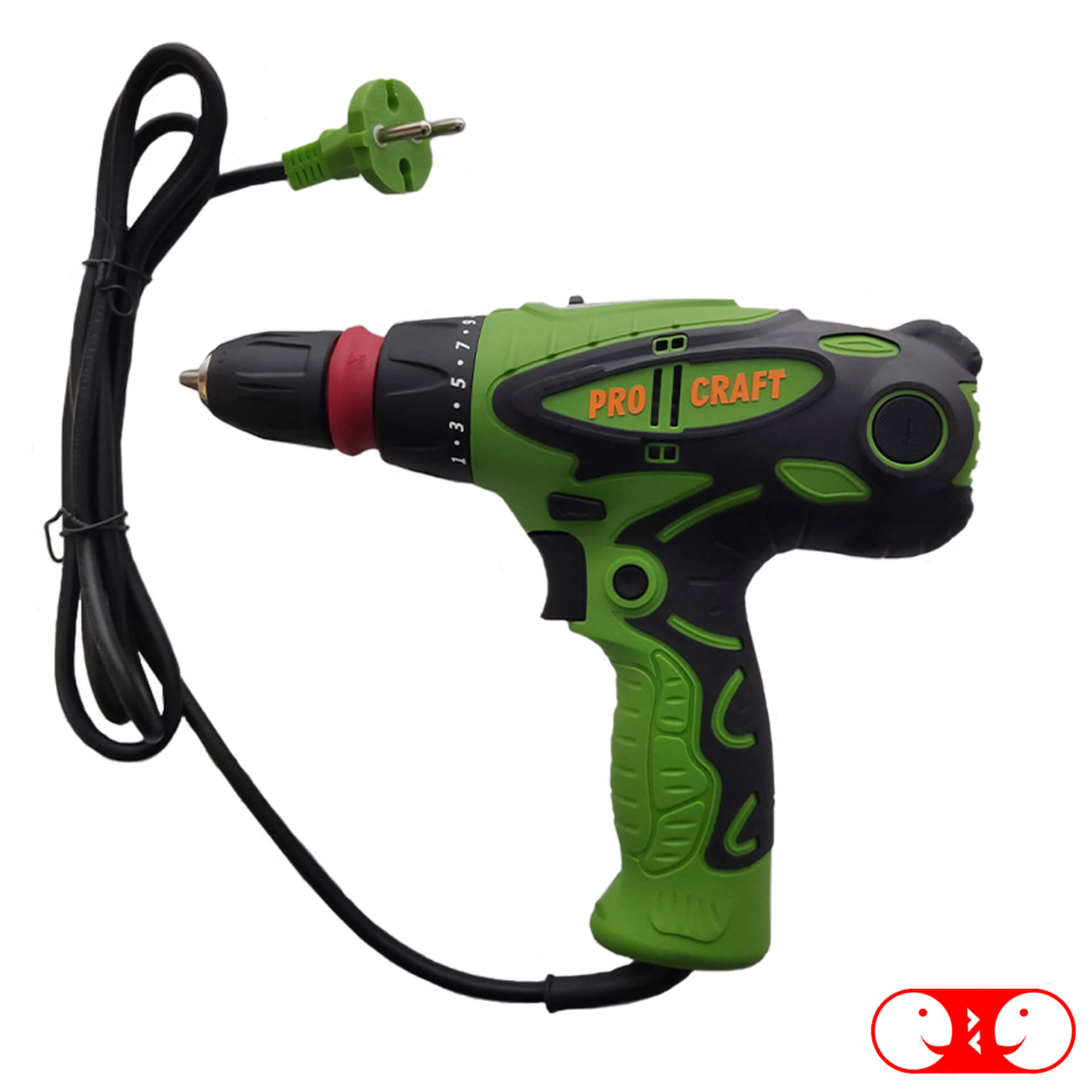 Шуруповерт сетевой Procraft PB1350/2DFR