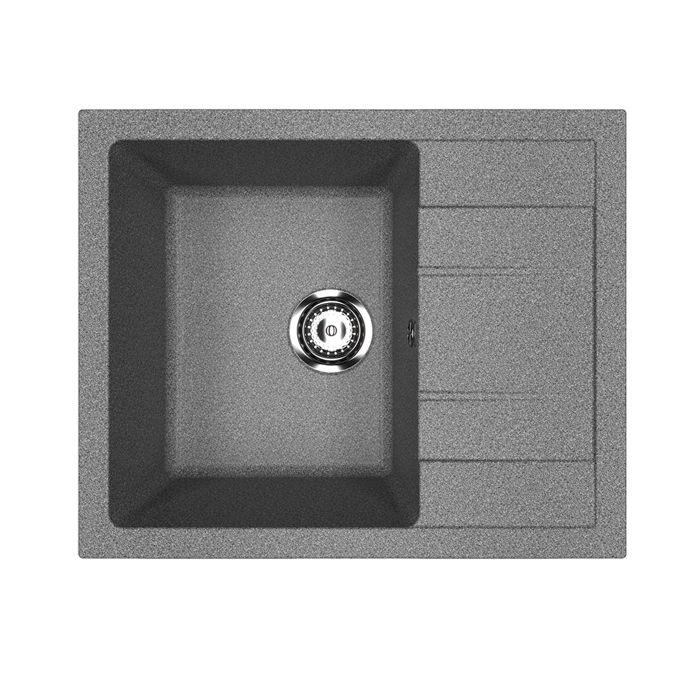 Кухонная мойка ULGRAN U-607 Темно-серый
