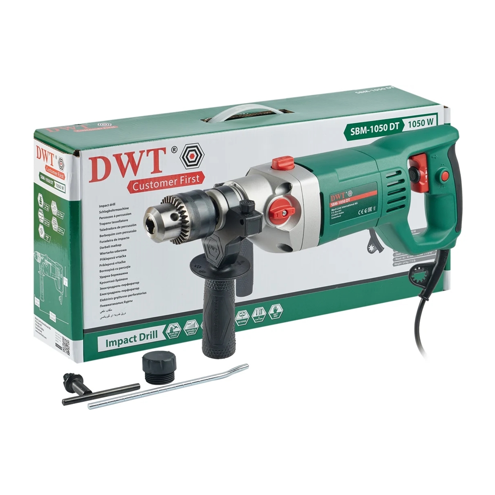Дрель ударная DWT SBM-1050 DT