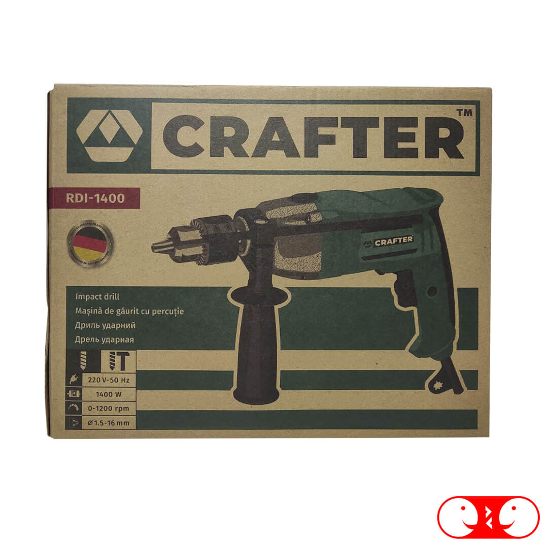 Дрель ударная СRAFTER RDI-1400
