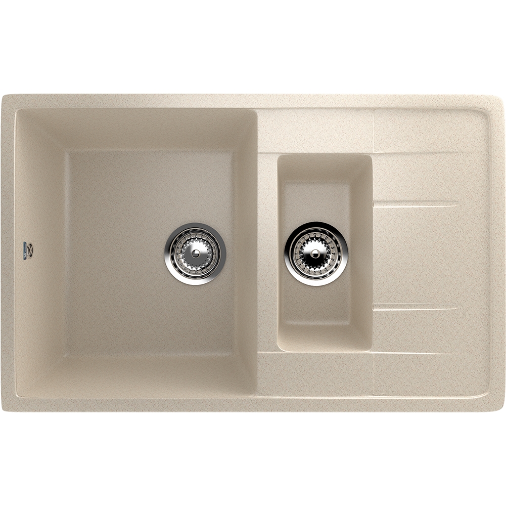 Кухонная мойка ULGRAN U-205 Бежевый
