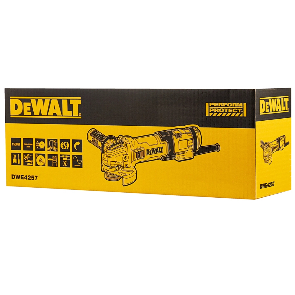 Шлифмашинка угловая DeWALT DWE4257