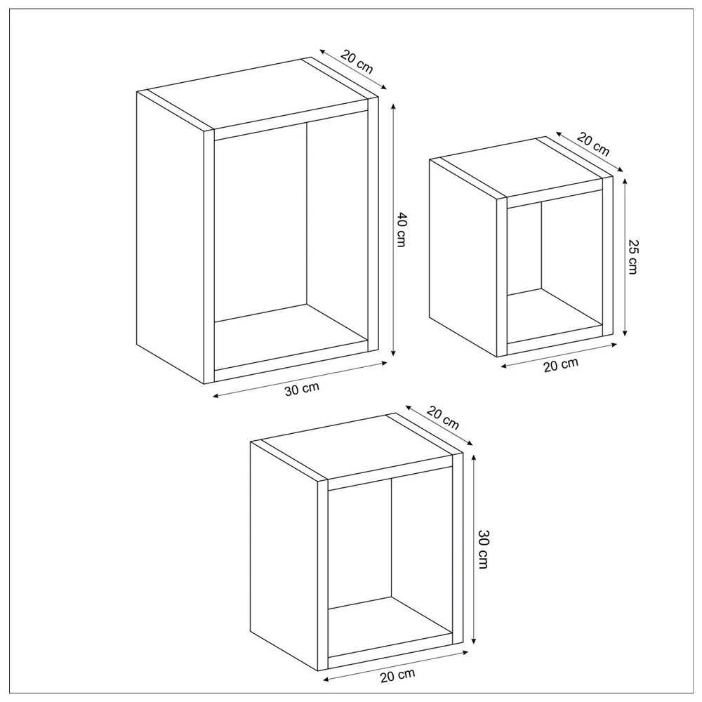 Набор полок Тахо