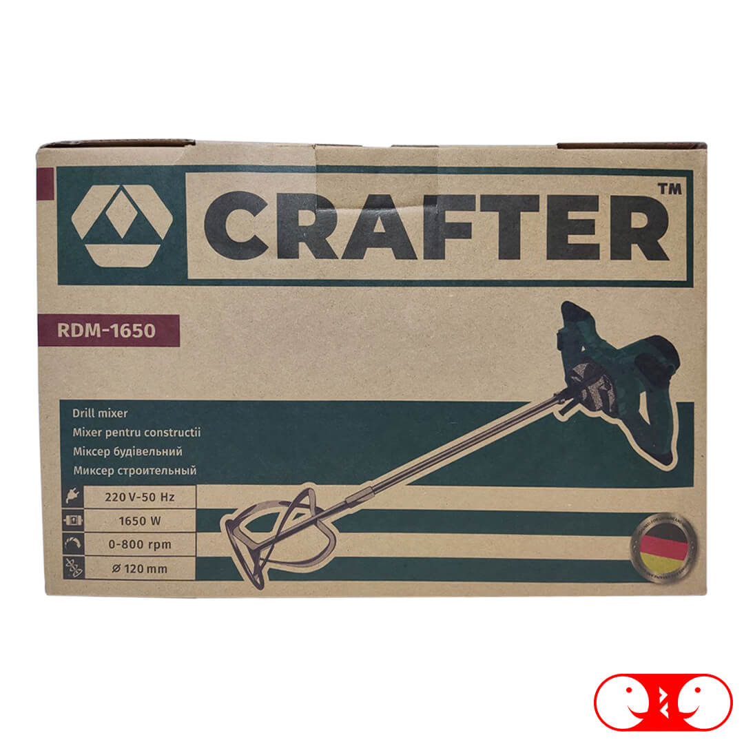Строительный миксер Crafter RDM-1650