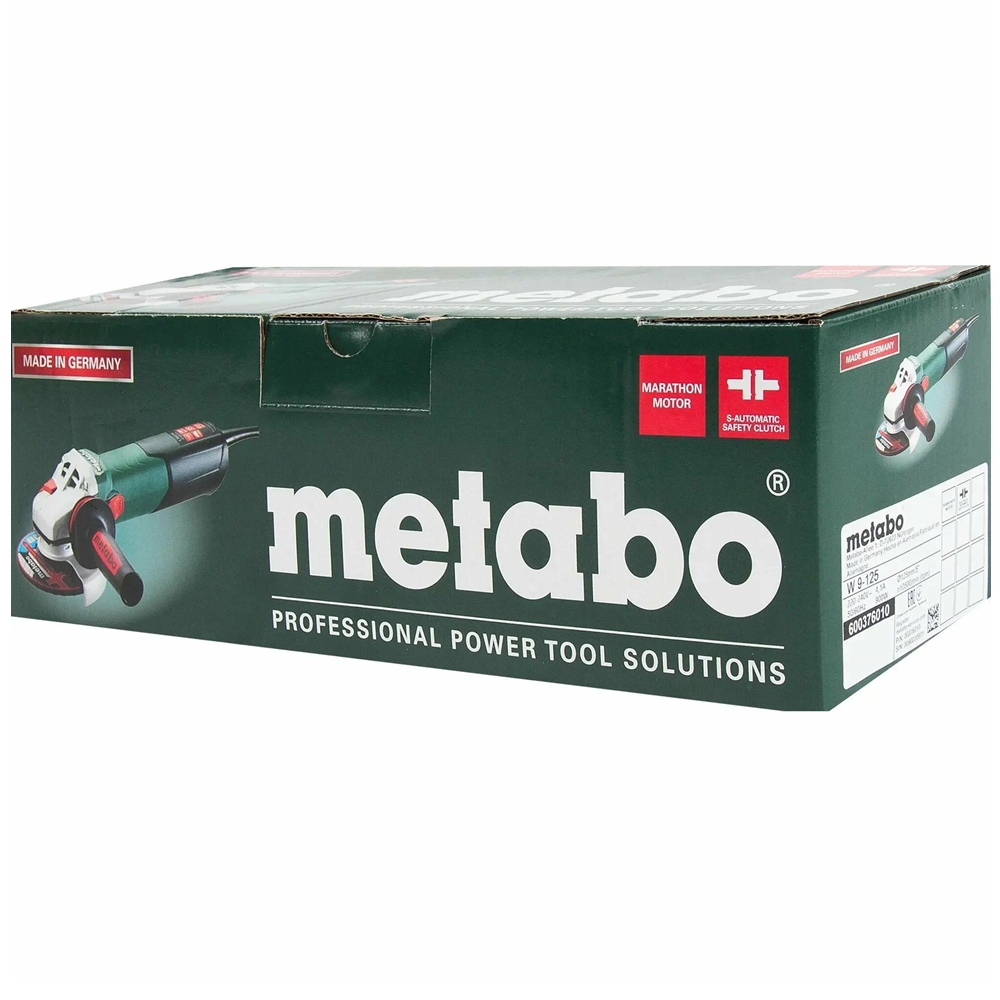 Шлифмашинка угловая Metabo W9-125