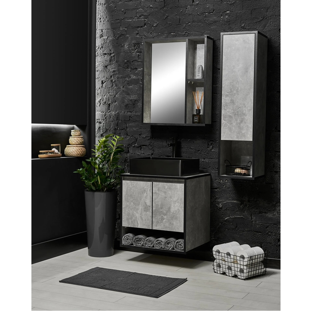 Комплект 11.01 / 104 / 151 Loft с умывальником из нержавеющей стали