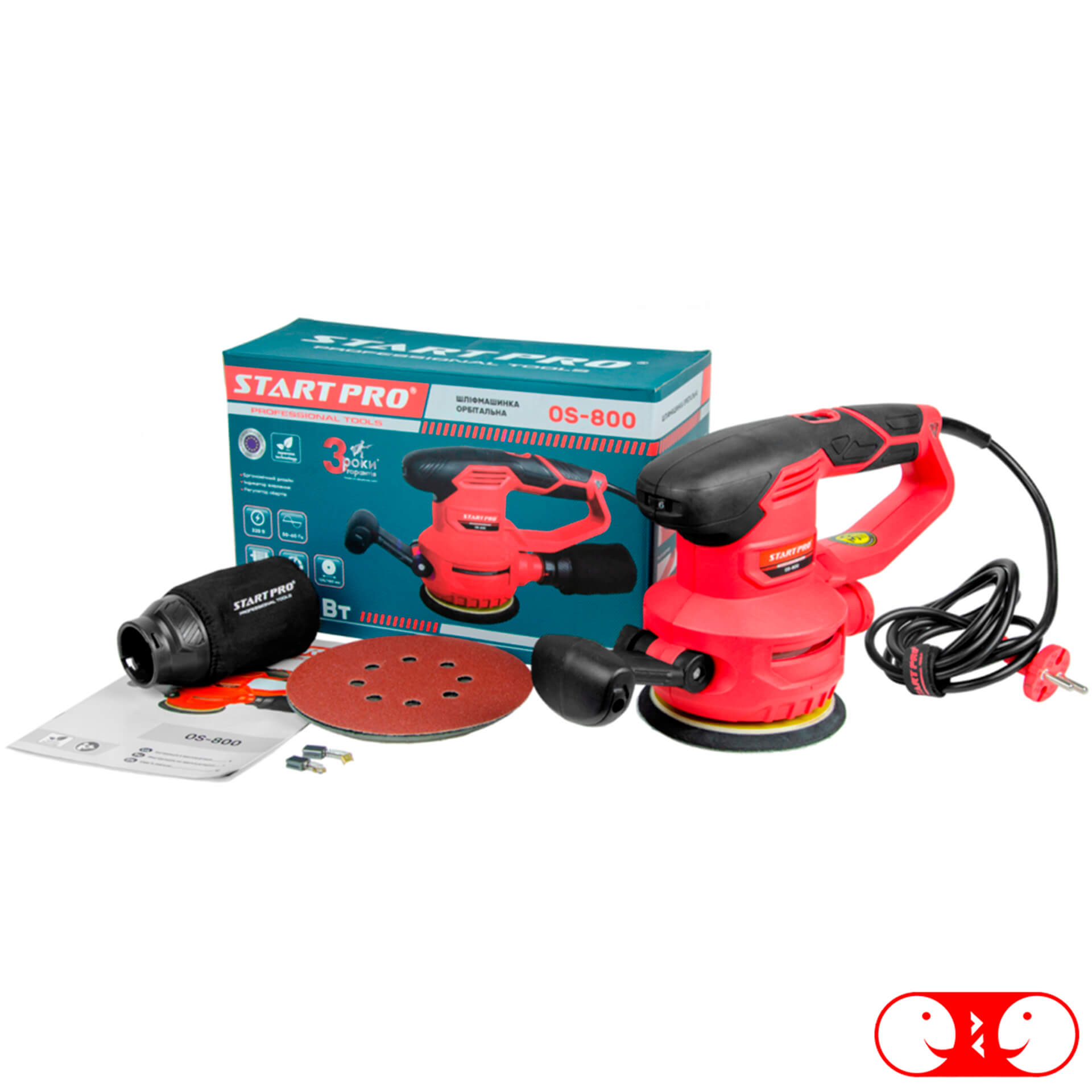 Орбитальная шлифмашина Start Pro OS-800
