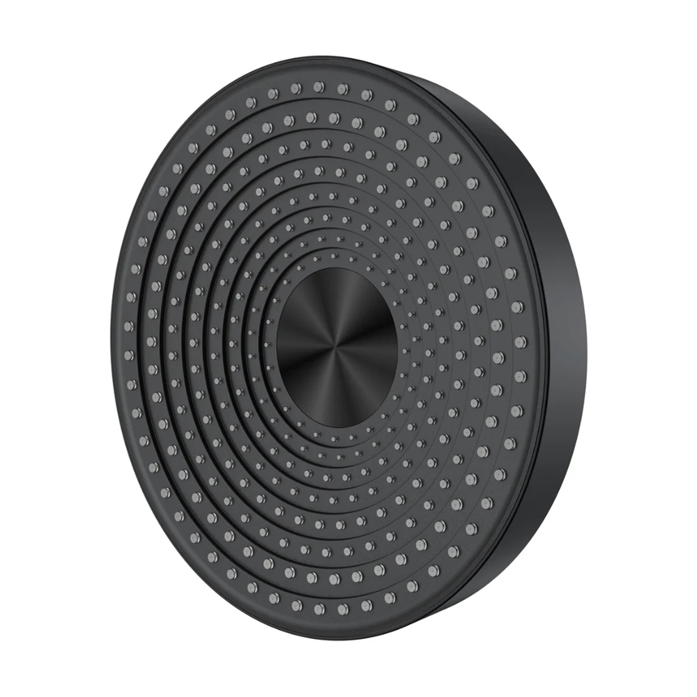 Душевая головка Apex 126 Black 300mm