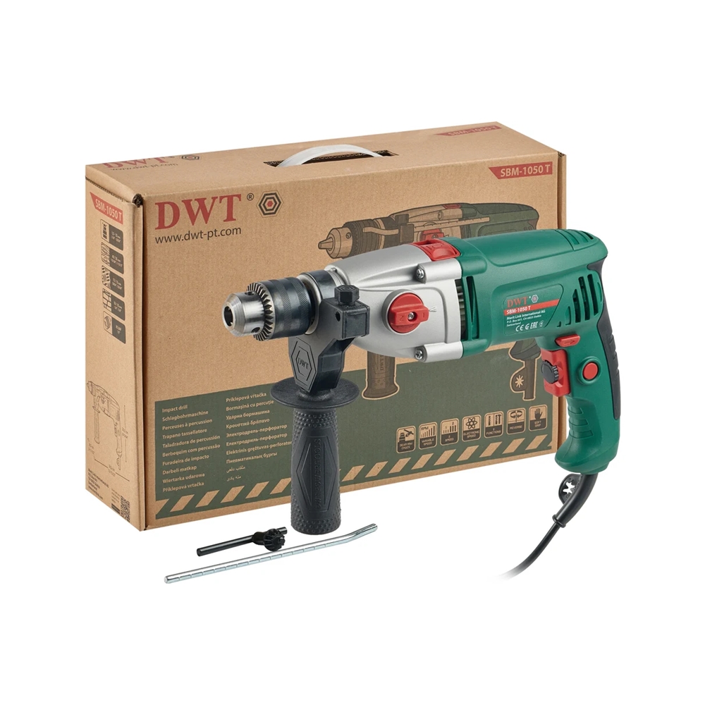 Дрель ударная DWT SBM-1050 T