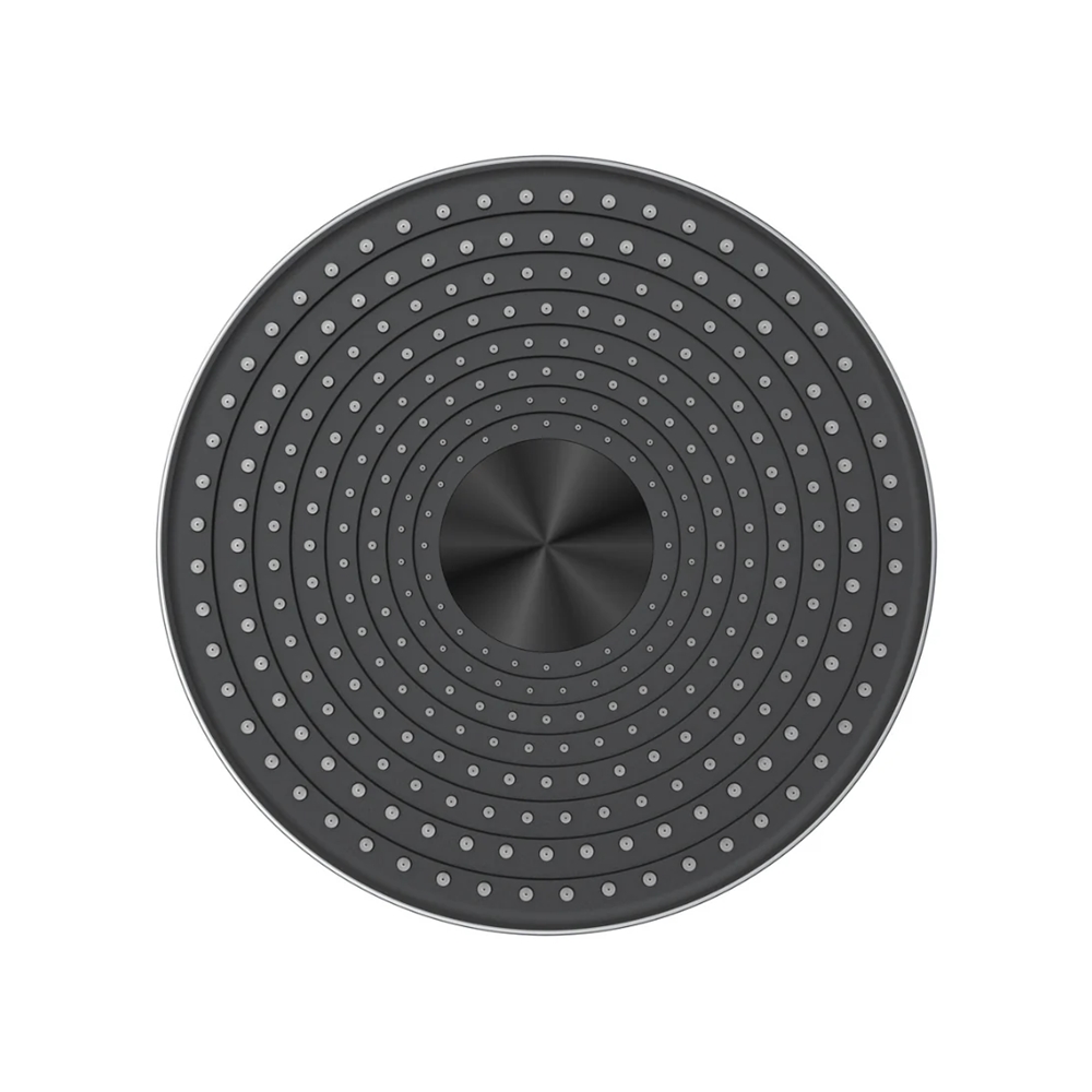 Душевая головка Apex 126 Black 300mm