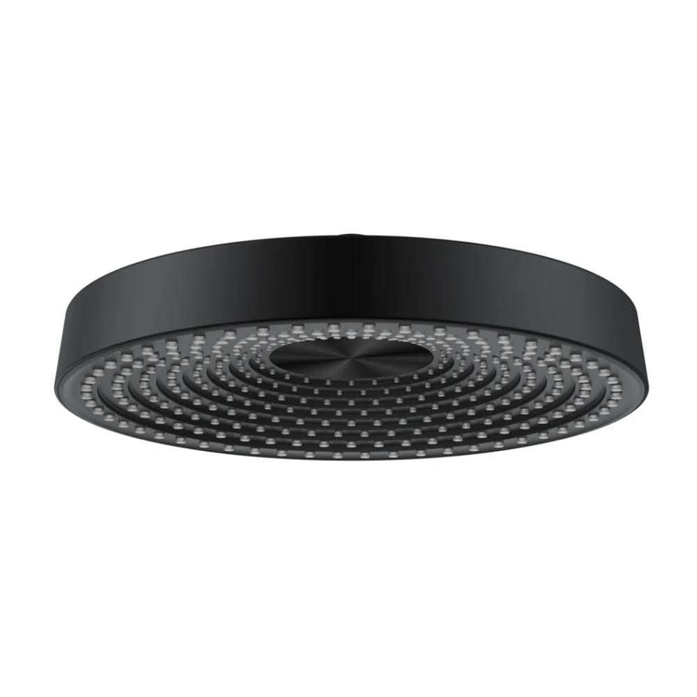 Душевая головка Apex 126 Black 300mm