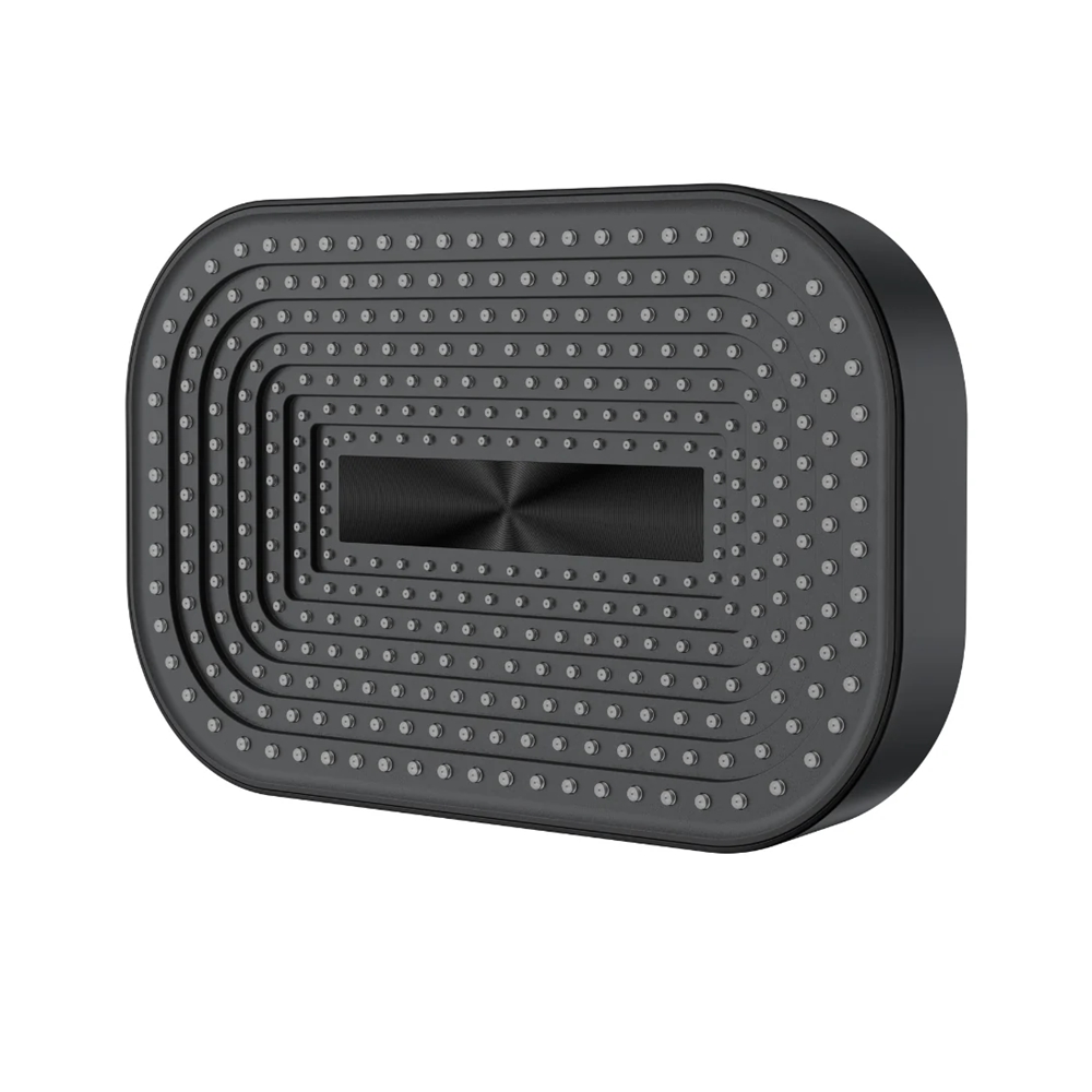 Душевая головка Apex 127 Black 325mm
