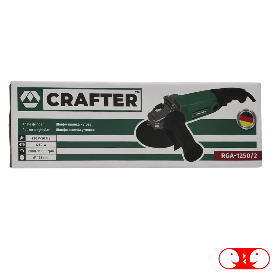 Угловая шлифмашина CRAFTER RGA 1250/2