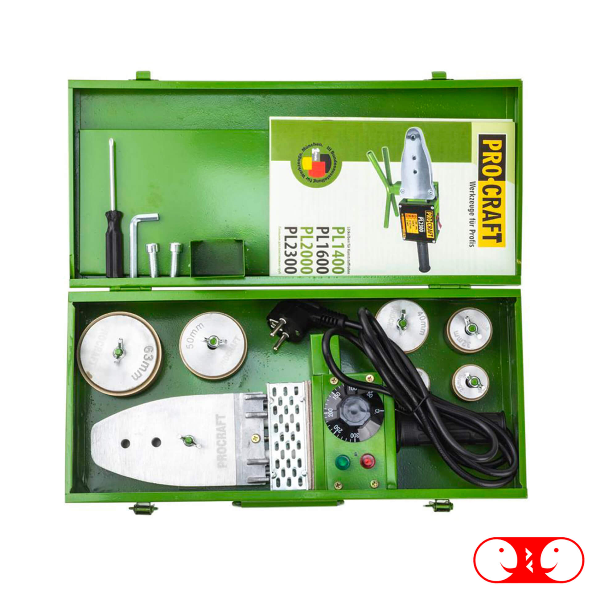 Паяльник для пластиковых труб Procraft PL1600