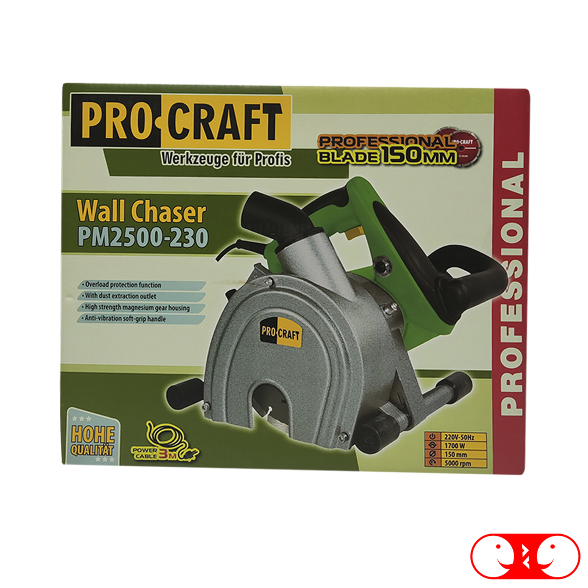 Штроборез Procraft PM2500-230