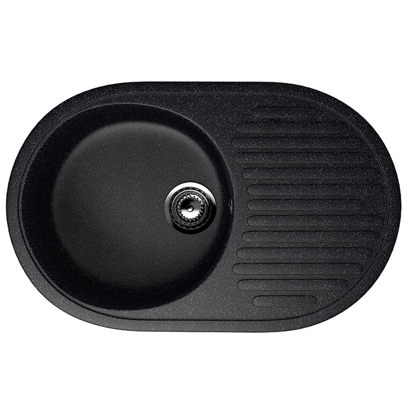 Кухонная мойка ULGRAN U-107 Черный