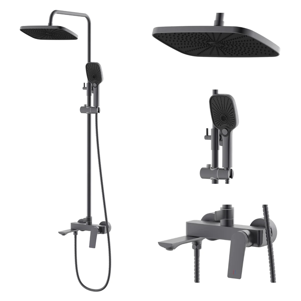 Тропический душ Lave 2349 Gun Grey