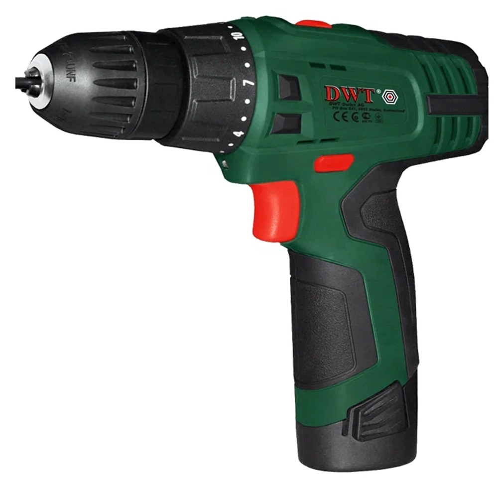 Аккумуляторная дрель-шуруповерт DWT ABS-10,8 Li-2 BMC