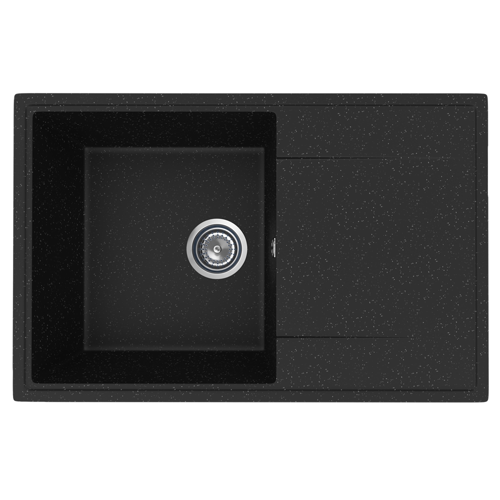 Кухонная мойка Practik PR-М 735 Черный