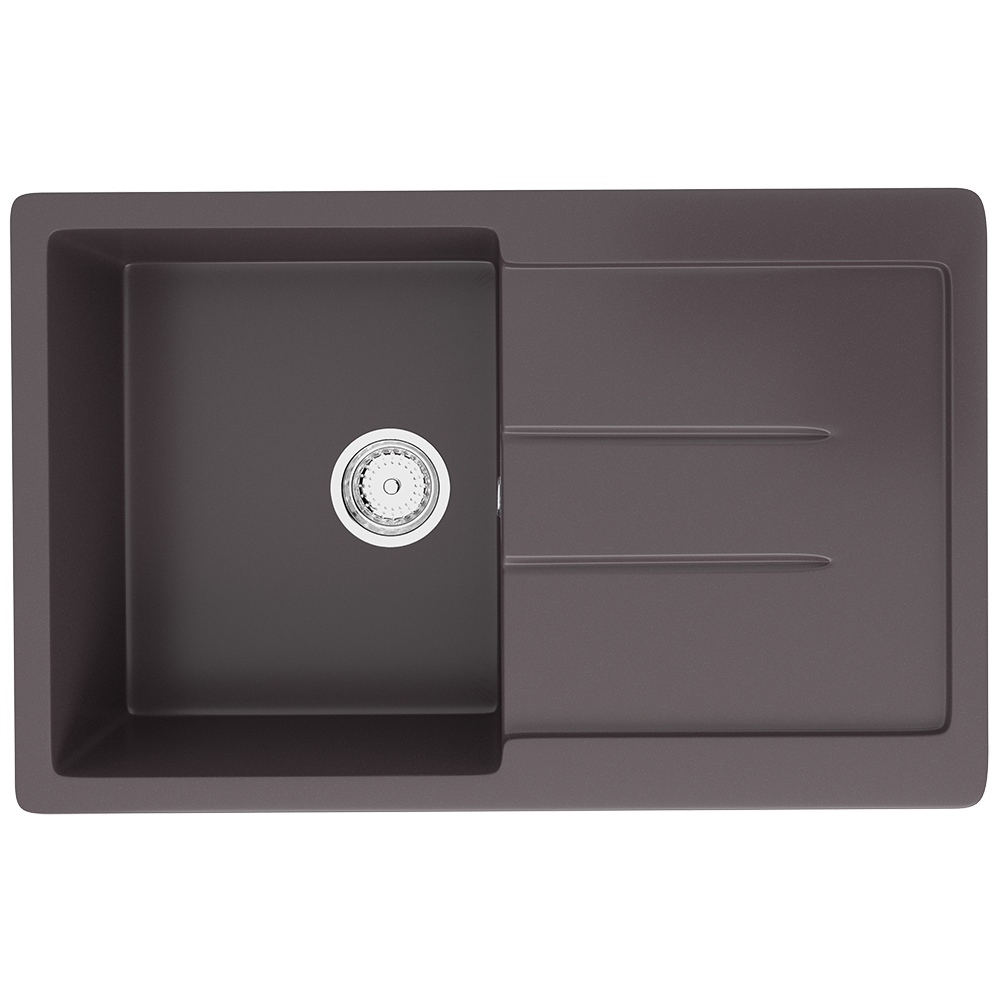 Кухонная мойка ULGRAN U-507 Шоколад