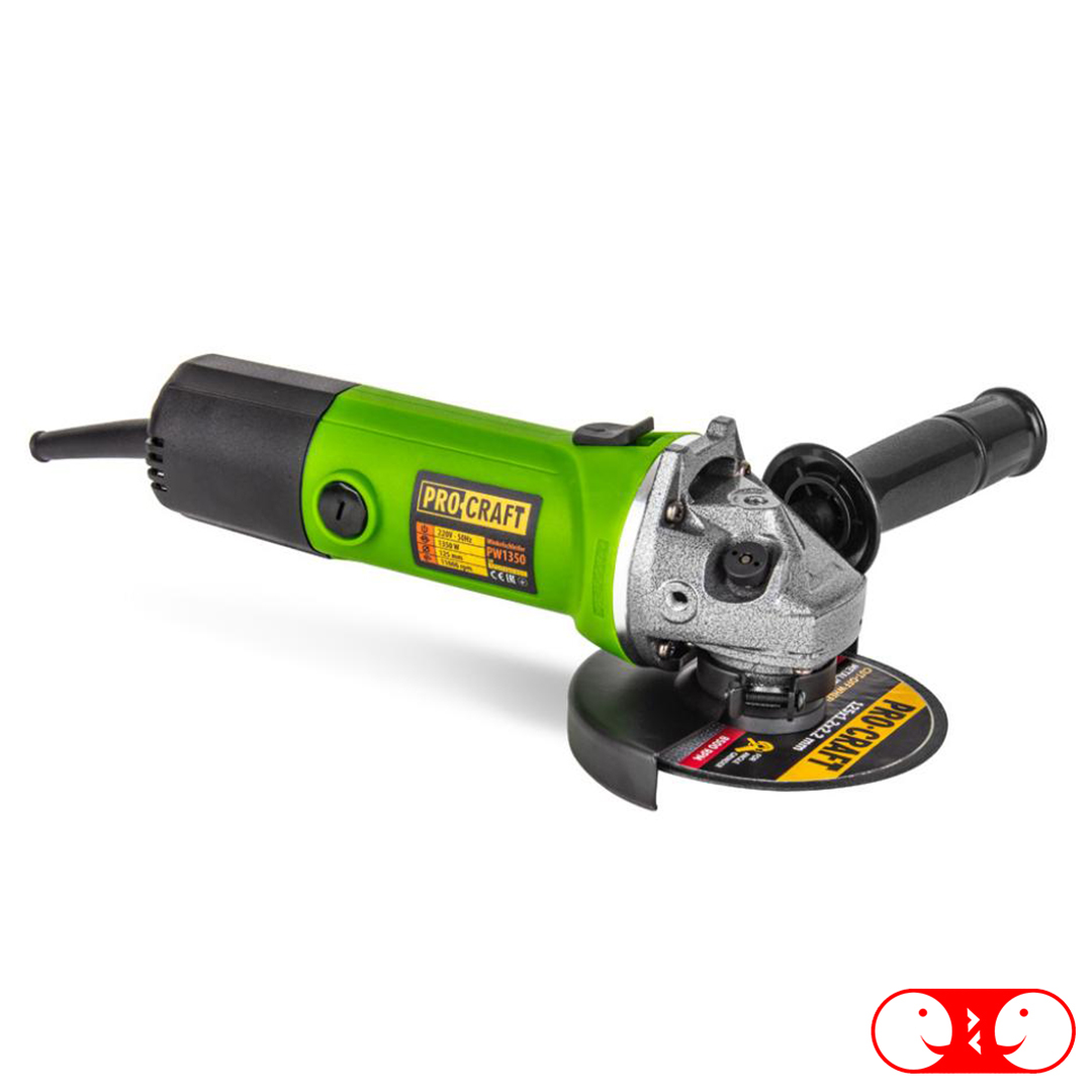 Углошлифовальная машина Procraft PW1350 125 мм