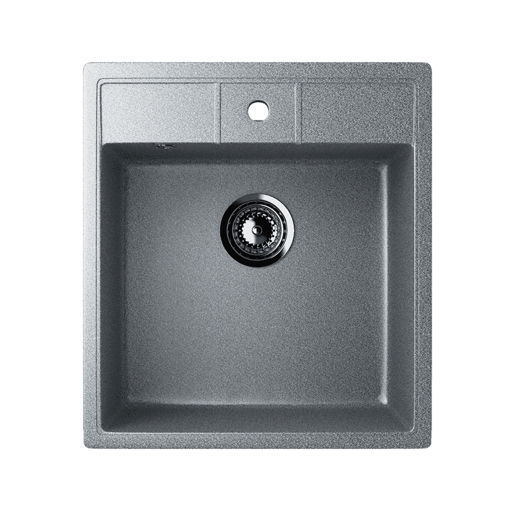 Кухонная мойка ULGRAN U-406 Темно-Серый