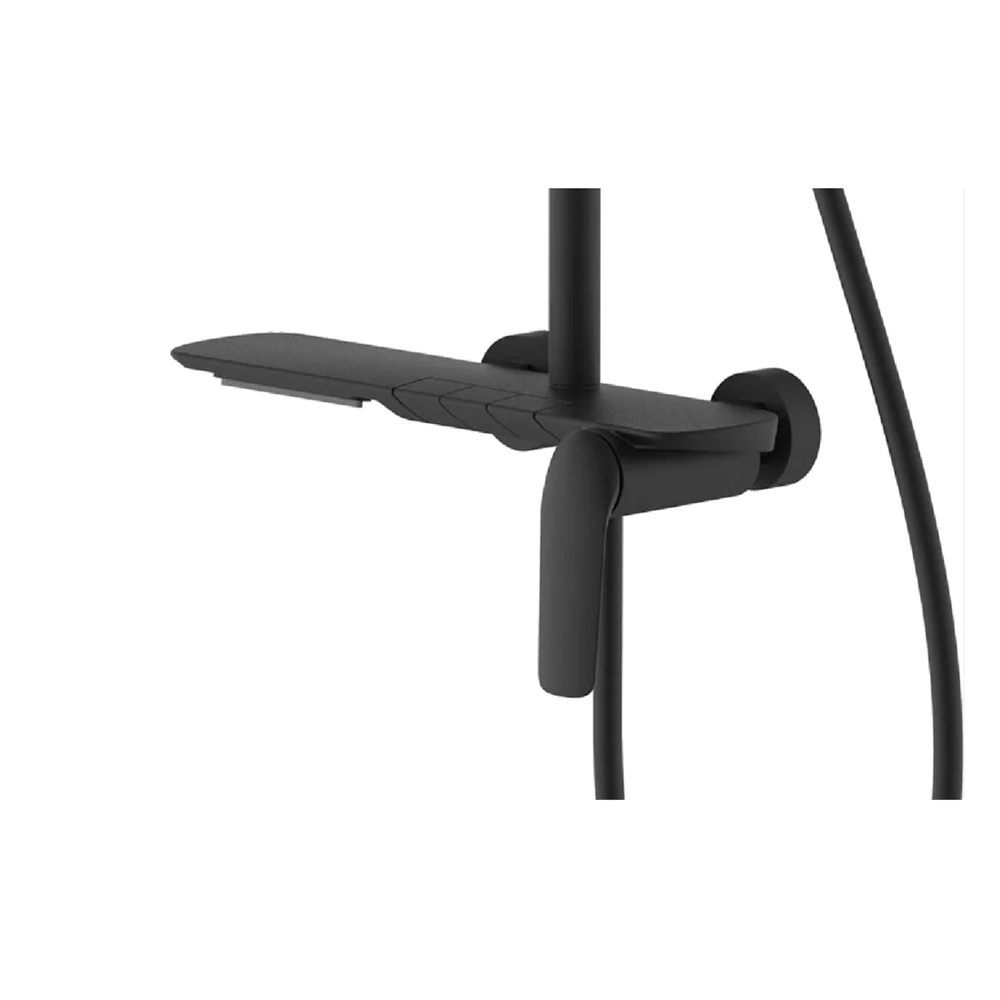 Тропический душ Flow 8389 Matte Black