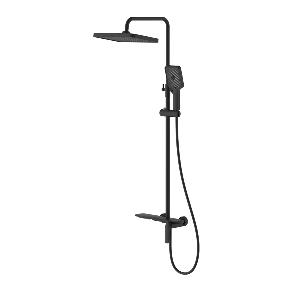 Тропический душ Flow 8389 Matte Black