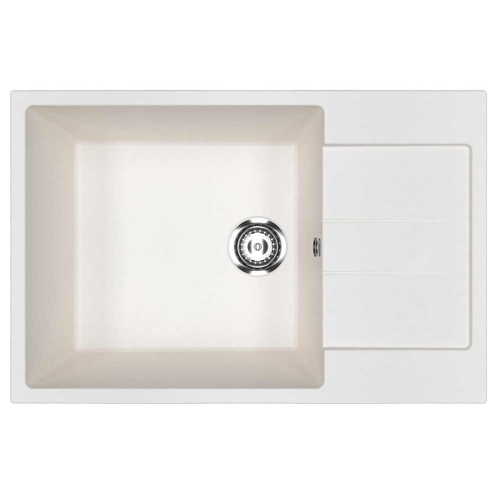 Кухонная мойка ULGRAN U-602 Ультра Белый