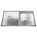 Кухонная мойка Fabiano 78x43 Satin Left