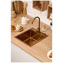 Кухонная мойка Fabiano Nano PVD 43x50 Bronze