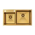 Кухонная мойка Fabiano 78x43 Gold Right
