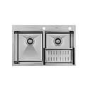 Кухонная мойка Fabiano 78x50 Satin