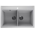 Кухонная мойка ULGRAN Quartz Ruma 780 Платина