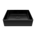 Умывальник Fabiano Nano PVD 480 x 370 mm Черный + Клапан Click Clack