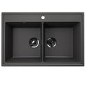 Кухонная мойка ULGRAN Quartz Ruma 780 Асфальт