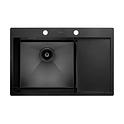 Кухонная мойка Fabiano 78x51 Nano PVD Black Left